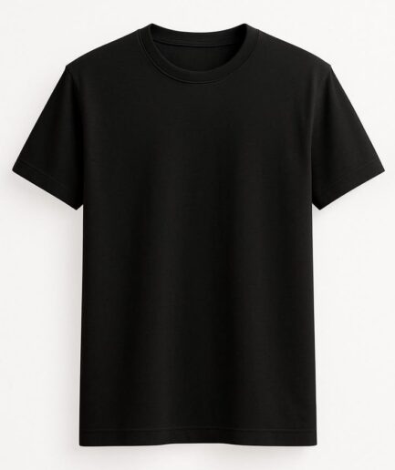 Black Classic Crew Neck T-Shirt